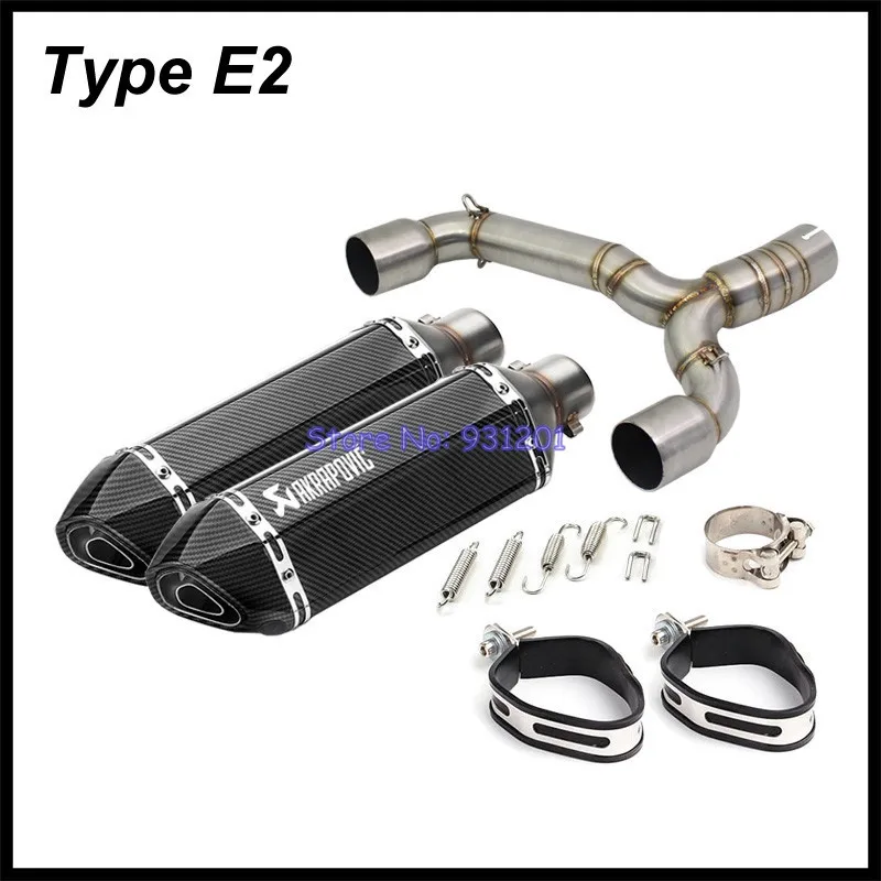 Выхлопная система мотоцикла для Suzuki GSR600 GSR400 BK600 BK400 без шнуровки Akrapovic выхлопная