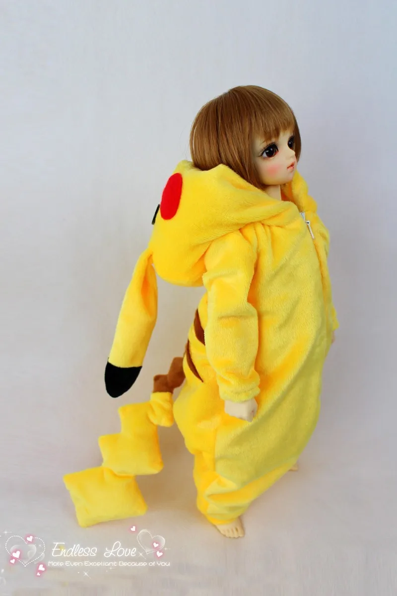 Милый милый костюм животного BJD для куклы 1/4 MSD одежда ALB2|suit suspenders|suit with no tieoutfits for