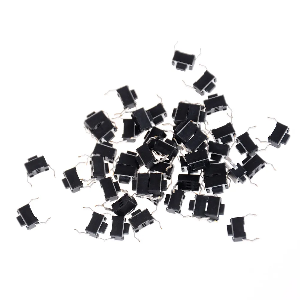 30 шт. 2 Pin DIP светильник сенсорные клавиши клавиатура 3*6*4 3 панель PCB мгновенный