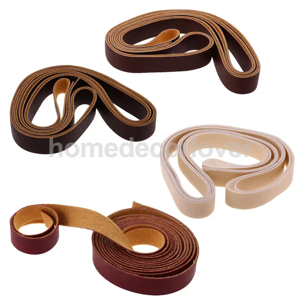 4 шт. разные цвета по 10 метров для поделок кожаные ремешки шириной 15 мм|leather meter|piece