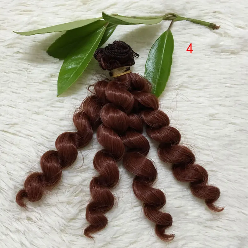 1 шт. 15 см и 25 см* 100 см Парики куклы/волосы коса прическа для 1/3 1/4 1/6 BJD/SD куклы DIY парики