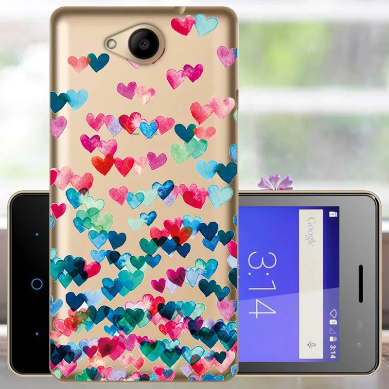 MTX FANATU zte T320 силиконовый чехол, 4,5 дюймов, мягкий ТПУ zte Blade GF3, чехол на заднюю панель с принтом, защитный чехол для телефона s для zte Blade GF3 Funda - Цвет: MTX