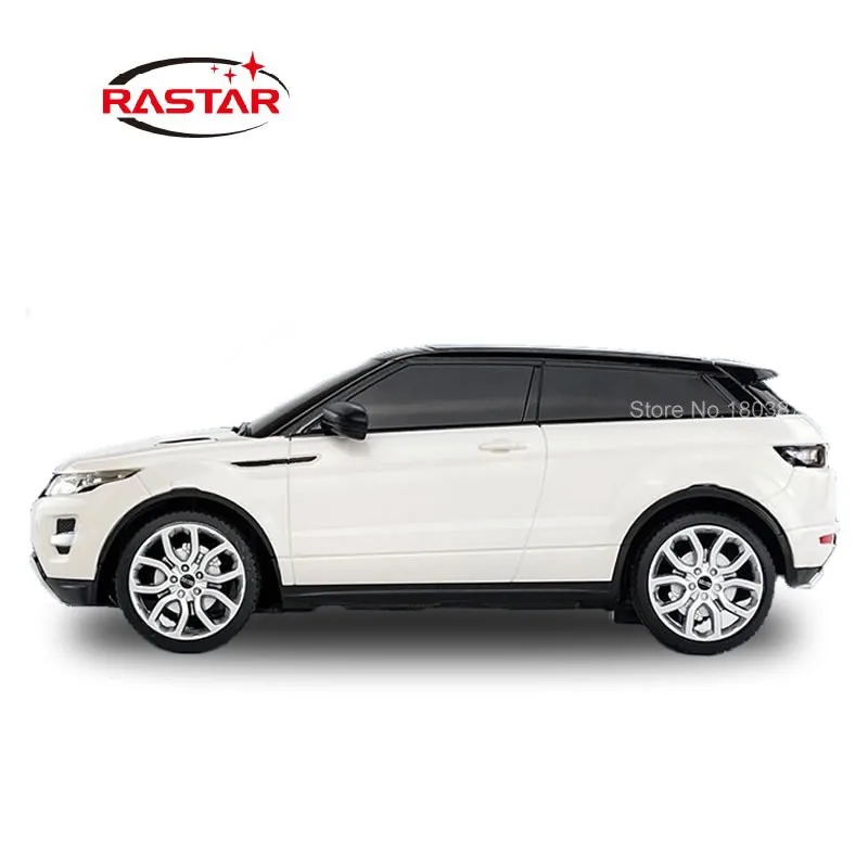 Бесплатная доставка детей Rastar Range Rover Evoque 1/24 дистанционное управление RTR