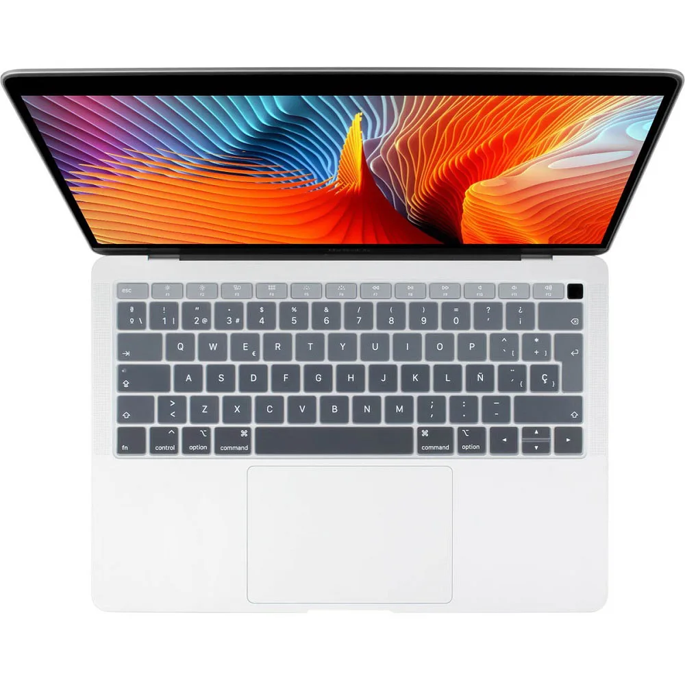 Чехол для испанской клавиатуры защитная пленка нового MacBook Air 2018 13 дюймов с