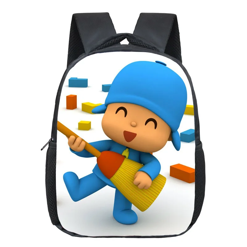 POCOYO Элли Пато Loula рюкзак милые мальчики девочки Ежедневные Рюкзаки Дети мешок