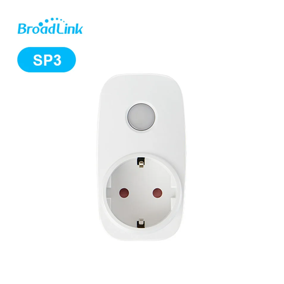 3 шт., Broadlink SP3, ЕС, вилка, Wifi, умная розетка, беспроводное приложение, удаленная розетка, розетка, переключатель синхронизации для умного дома, автоматизация