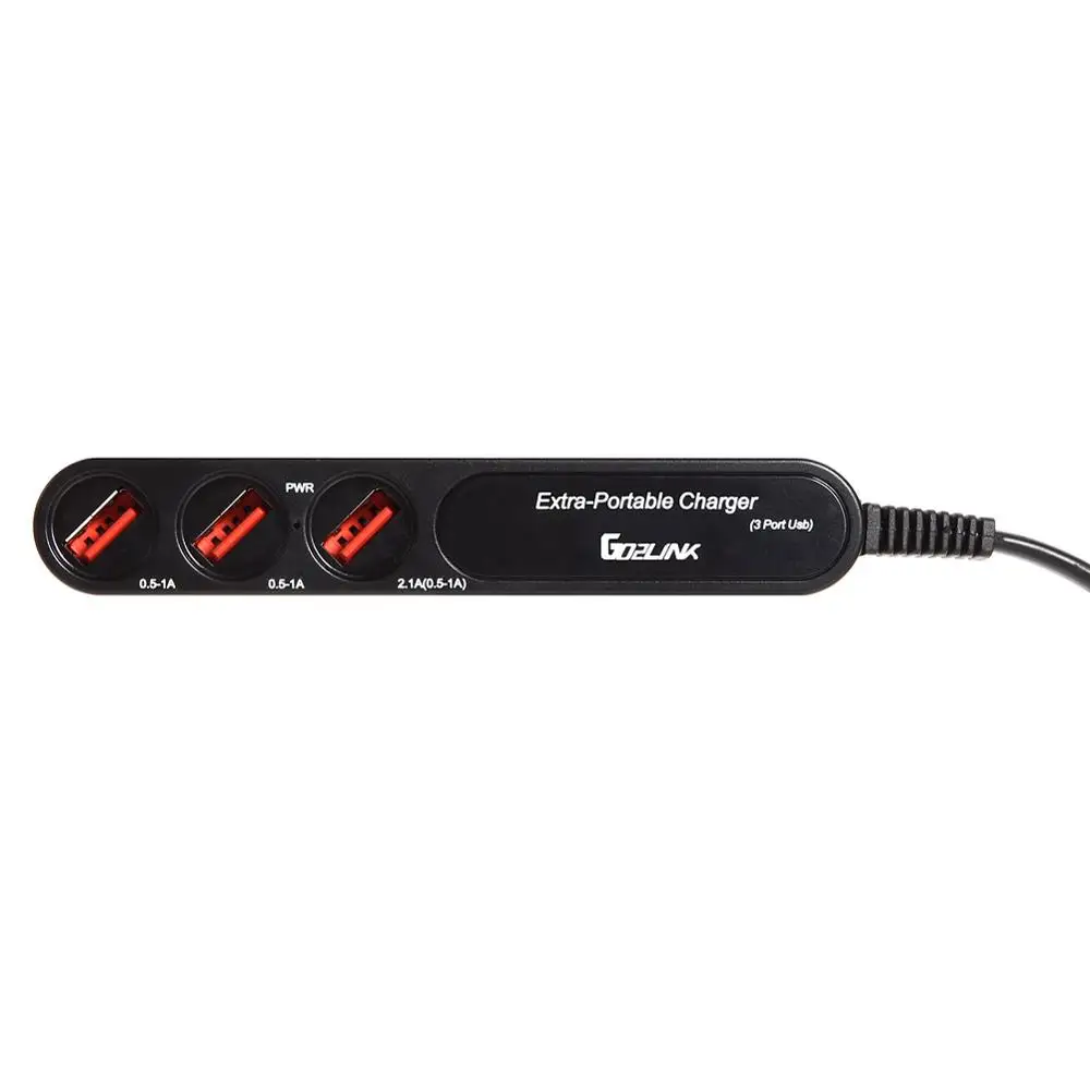 Сетевое зарядное устройство Go2link 5 В 2 1 А 4 USB порта 3 розетки|charging adapter|wall charger5v 2.1a |