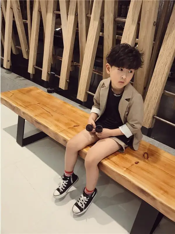 Детский костюм на весну новинка 2019 детский в Корейском стиле комплекты из 2