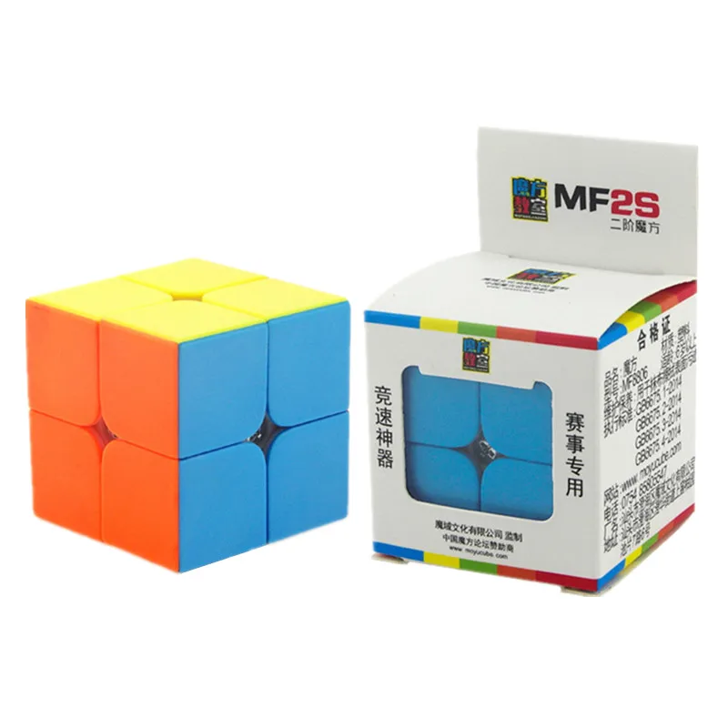 Оригинальный MOYU MF2S Скорость Magic Cube 2X2X2 головоломки профессиональный матч