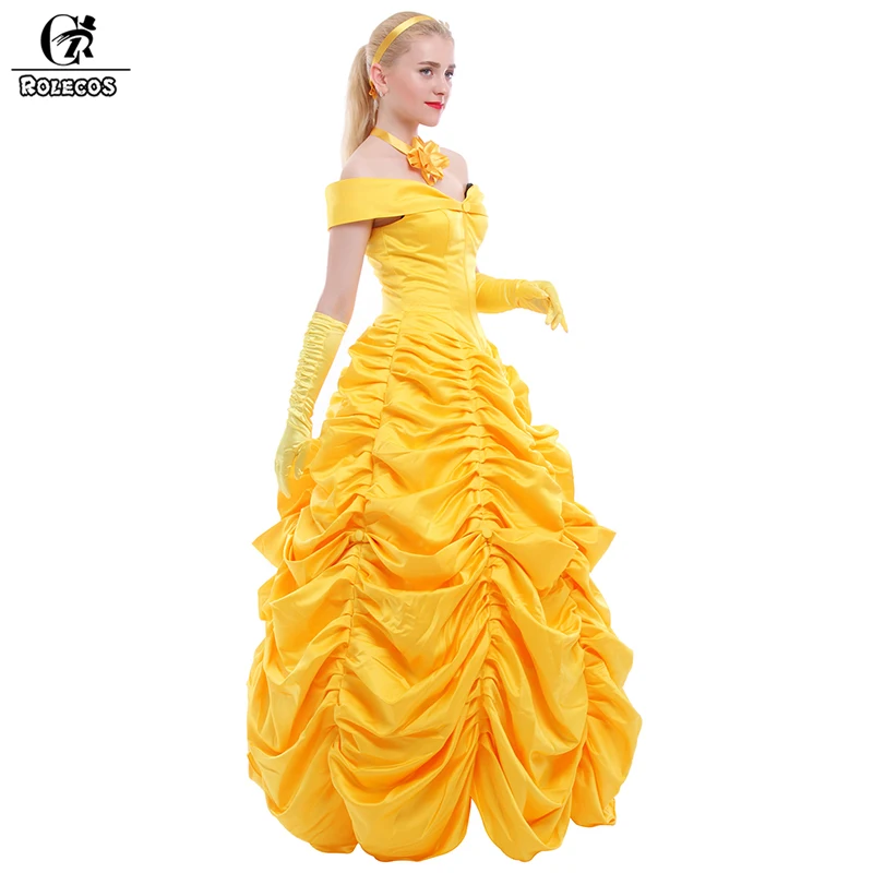 ROLECOS Fantasia женский костюм для Хэллоуина косплея Южной красоты и чудовища взрослых