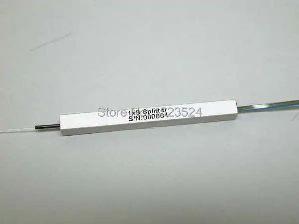 Free Shipping 10pcs/lot High Quality 1x8 Bare Fiber Optic PLC Splitter