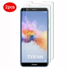 2 шт., защитное стекло на Honor 7x7 Lite 5c X X7 Light C5, закаленное стекло для защиты экрана телефона, Защитная пленка для Huawei G630 Gt3