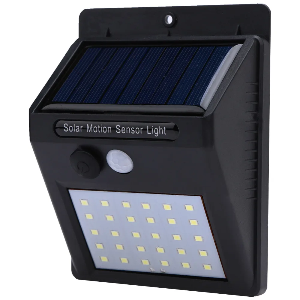 Светодиодный светильник на солнечной батарее 20/25/28/30 светодиодов|security light|solar power