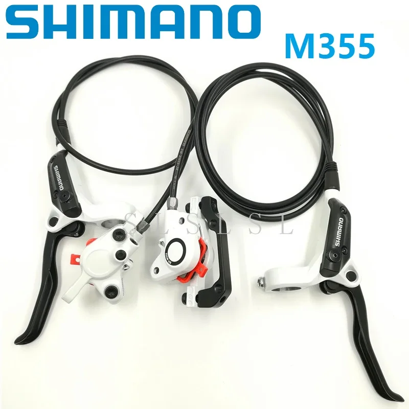 SHIMANO BR/BL M355 Белый тормозной суппорт и рычаги Гидравлический дисковый тормоз