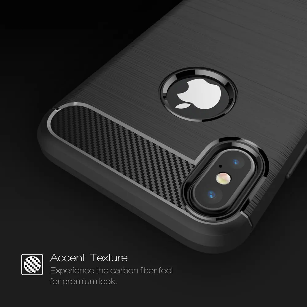 Carbon Fiber Phone Case For Xiaomi Redmi Note 5 Elegant Business Durable Bumper 7 6 Pro Hard Protective Cover |