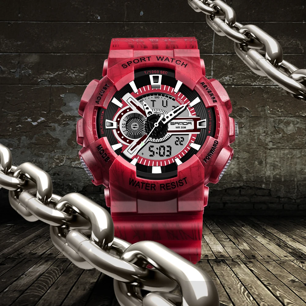 Relojes Mujer 2017 модные часы женские Брендовые повседневные спортивные светодиодные