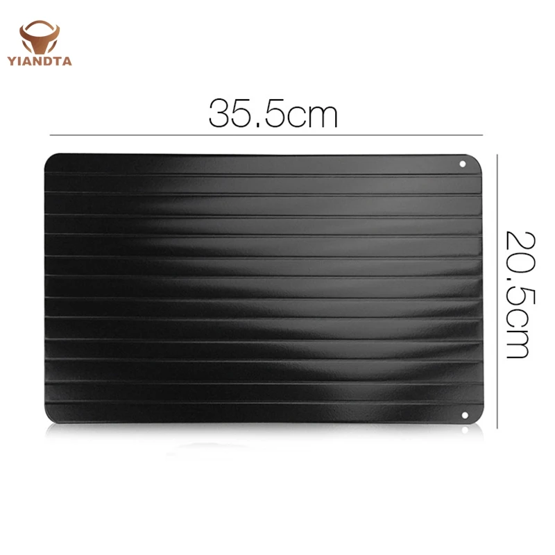 Aluminum Steak Thawed Household Plate Frozen Food Quick Thawing Board 23x16.5x0.3cm | Дом и сад