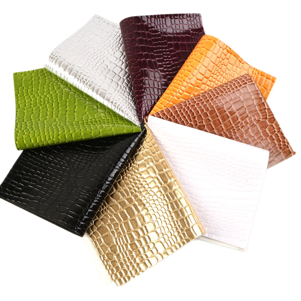 David accessories 8 шт./компл. 20*34 см удар со змеиным принтом из искусственной кожи в стиле пэчворк волос сумка с бантом чехол для телефона «сделай сам», 1Yc6200