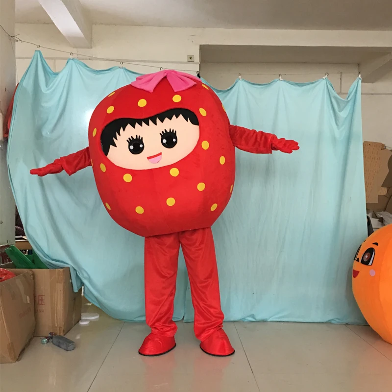 Костюм mascot Клубничка костюмы для костюмированной вечеринки платья игр одежда