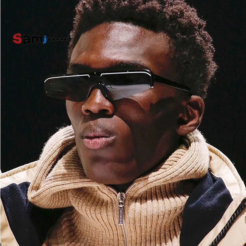 

Samjune новые очки, пластиковые мужские очки для вождения, спортивные мужские ослепительные солнцезащитные очки, мужские брендовые дизайнерск...