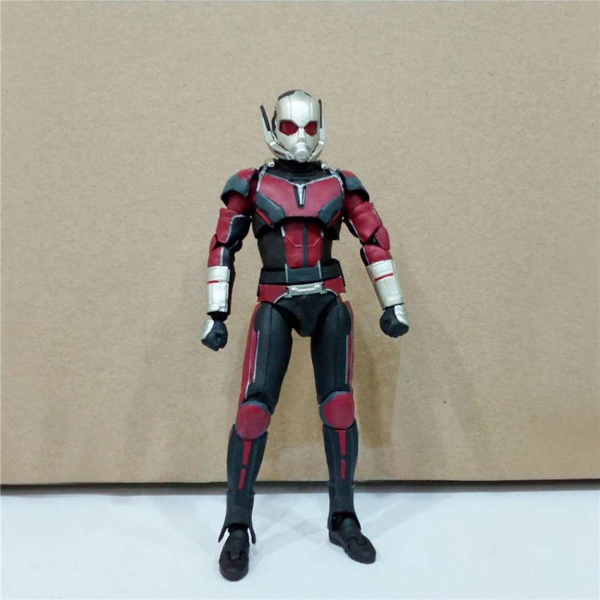 SHF Капитан Америка 3 Ant ограниченная версия ПВХ подвижная фигурка игрушки подарок