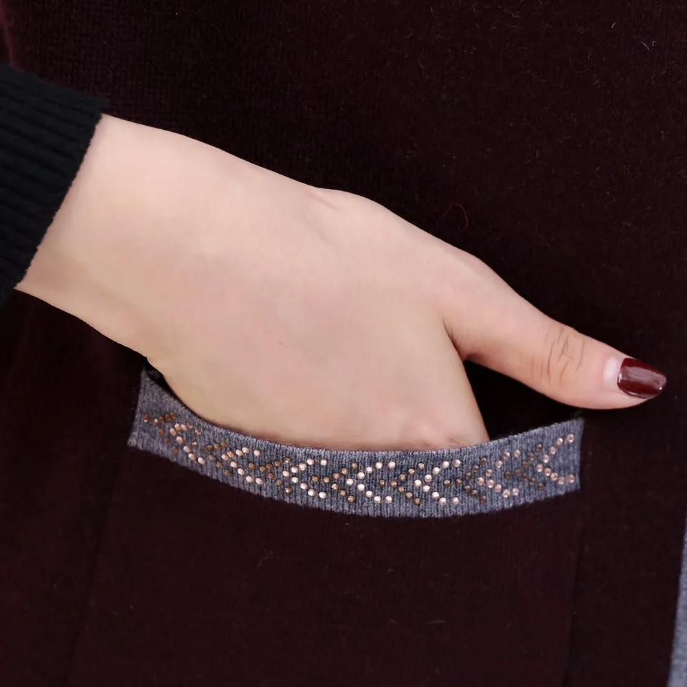 ASLTW Female Cardigan Coat New Casual Sleeveless Knitting Sweater Vest Turn Down Collar Zipper Women |