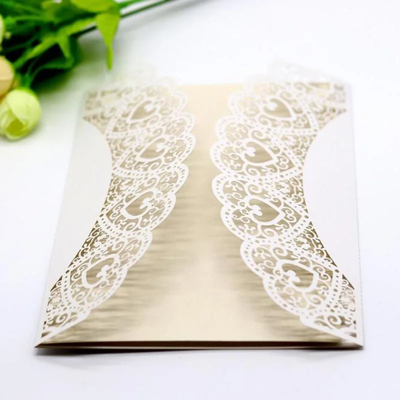 1 шт. элегантный Западный ковбойский набор приглашений на свадьбу|Открытки и