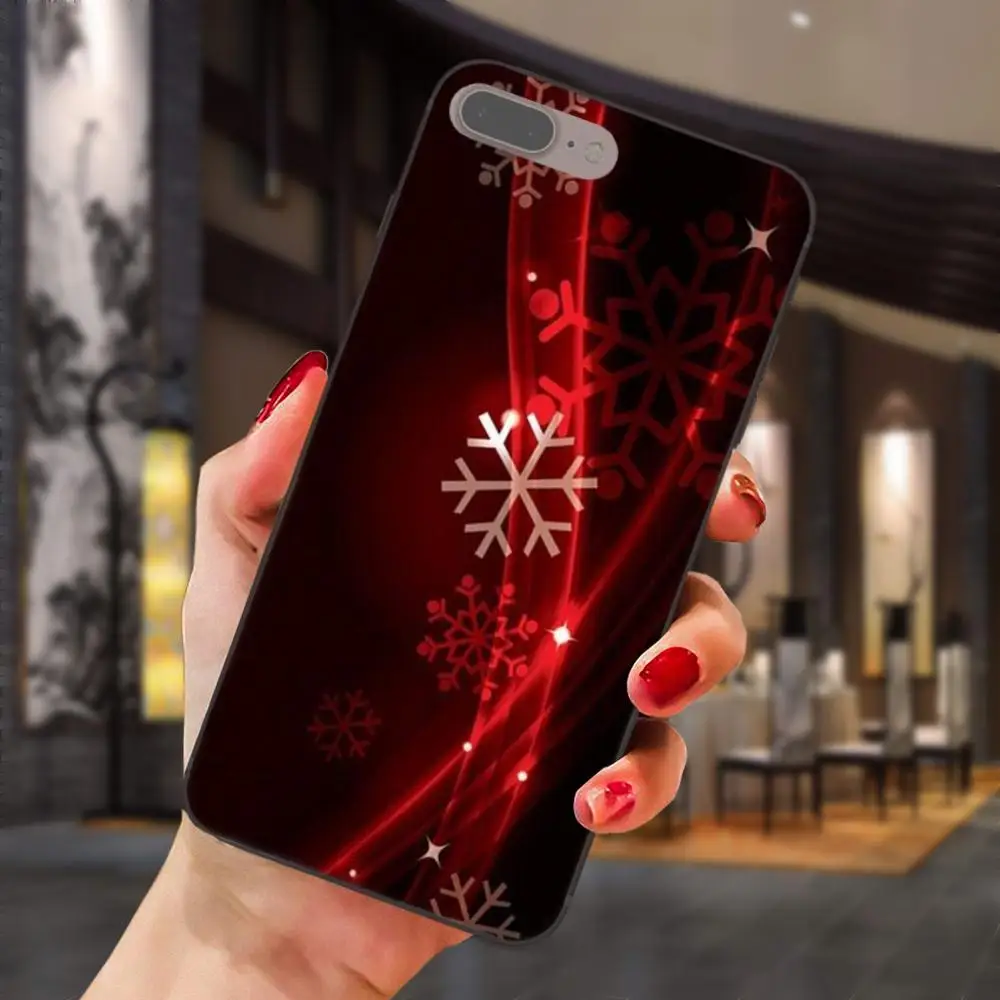 Мягкий чехол для телефона samsung Galaxy A3 A5 A6 A6s A7 A8 A9 Star Plus, черный, Рождественский, снежинка, олень, год - Цвет: as picture