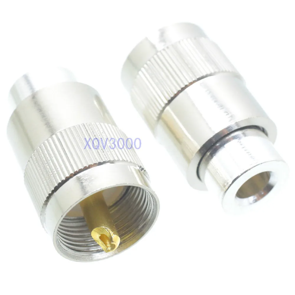 1pce соединитель PL259 UHF контактный штекер припой для RG8X RG 8X LMR240 RF коаксиальный|pin