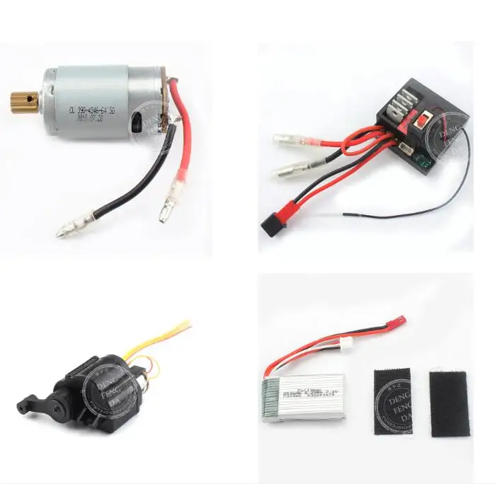 Wltoys 124301 124302 запасные части для радиоуправляемых автомобилей приемник двигателя