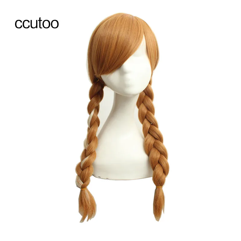 Ccutoo 65 см Kirigakure.Ao no Exorcist блондинка Анна микс Длинные Синтетические волосы косплей