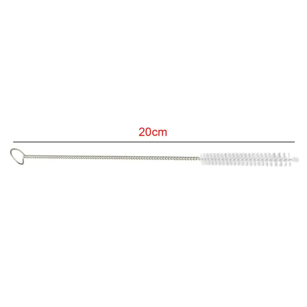 1pcs Brush 4/6/8 шт. металлическая соломинка Многоразовые питьевой Нержавеющая сталь соломенная шляпа с Чистящая Щетка для кружек Барные аксессуары дропшиппинг - Цвет: 1pcs Brush