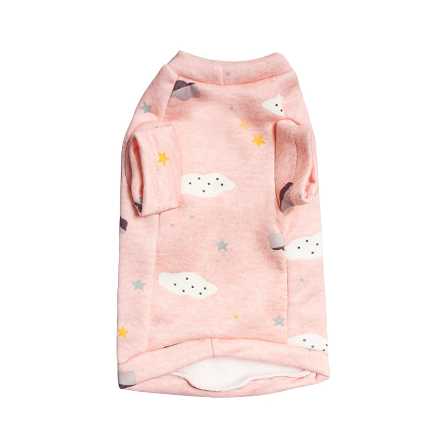 XS XL пальто с рисунком кота осенне зимняя одежда для домашних питомцев теплая