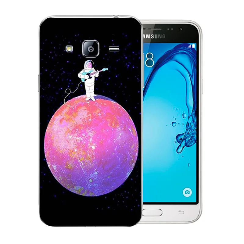 Силиконовый чехол для Samsung Galaxy J3 2016 j310 Прозрачный телефона 5 0 дюйма (2016)
