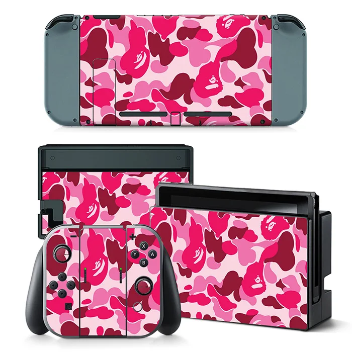 Виниловые наклейки для консоли и контроллера Nintendo Switch Skin sticker NS игровая консоль --