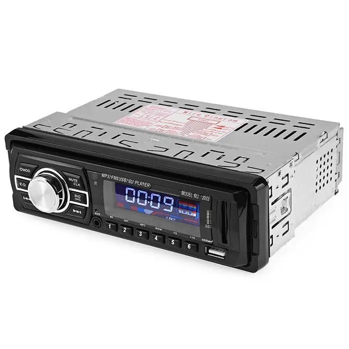 12/24V Автомобильный MP3 плеер изображение при движении задним ходом Стерео FM радио