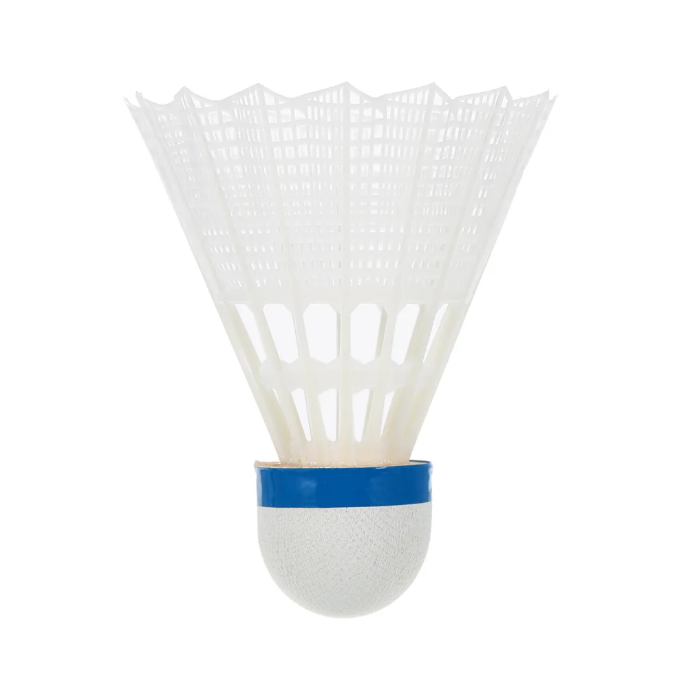 6 шт./лот профессиональный бадминтон волан птички прочный белый нейлон перо