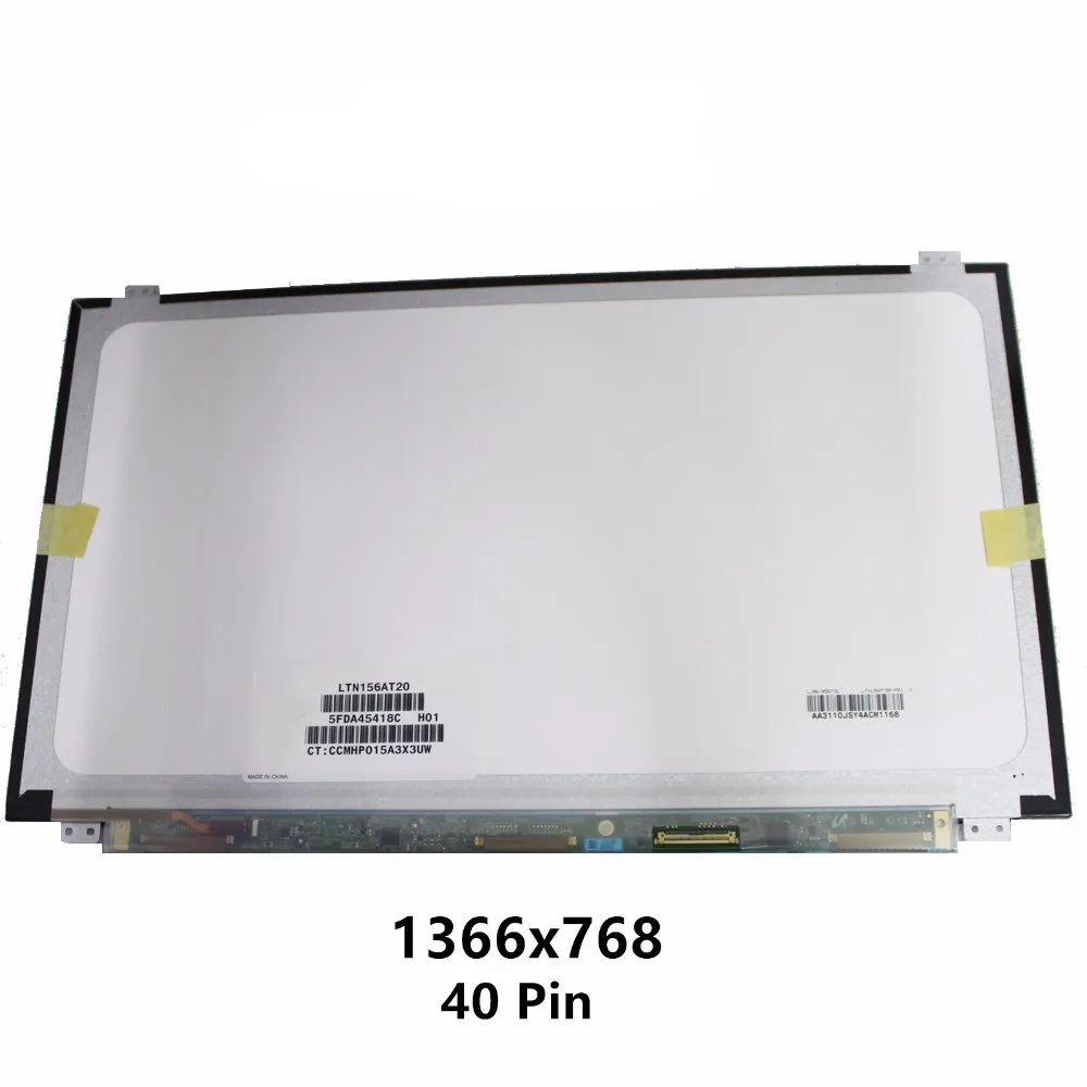Тонкий ЖК экран для ноутбука 15 6 дюйма Светодиодная панель дисплея матрица LP156WH3