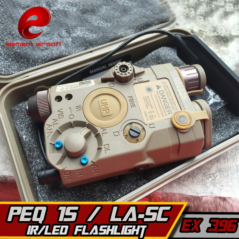 

Лазерная ИК-лампа Element PEQ 15 LA-SC UHP с красной точкой для страйкбола
