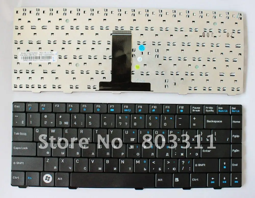 Русская (RU) Languange новая клавиатура для ноутбука ASUS F80 F80L F80Q F80CR Series|keyboard work|keyboard