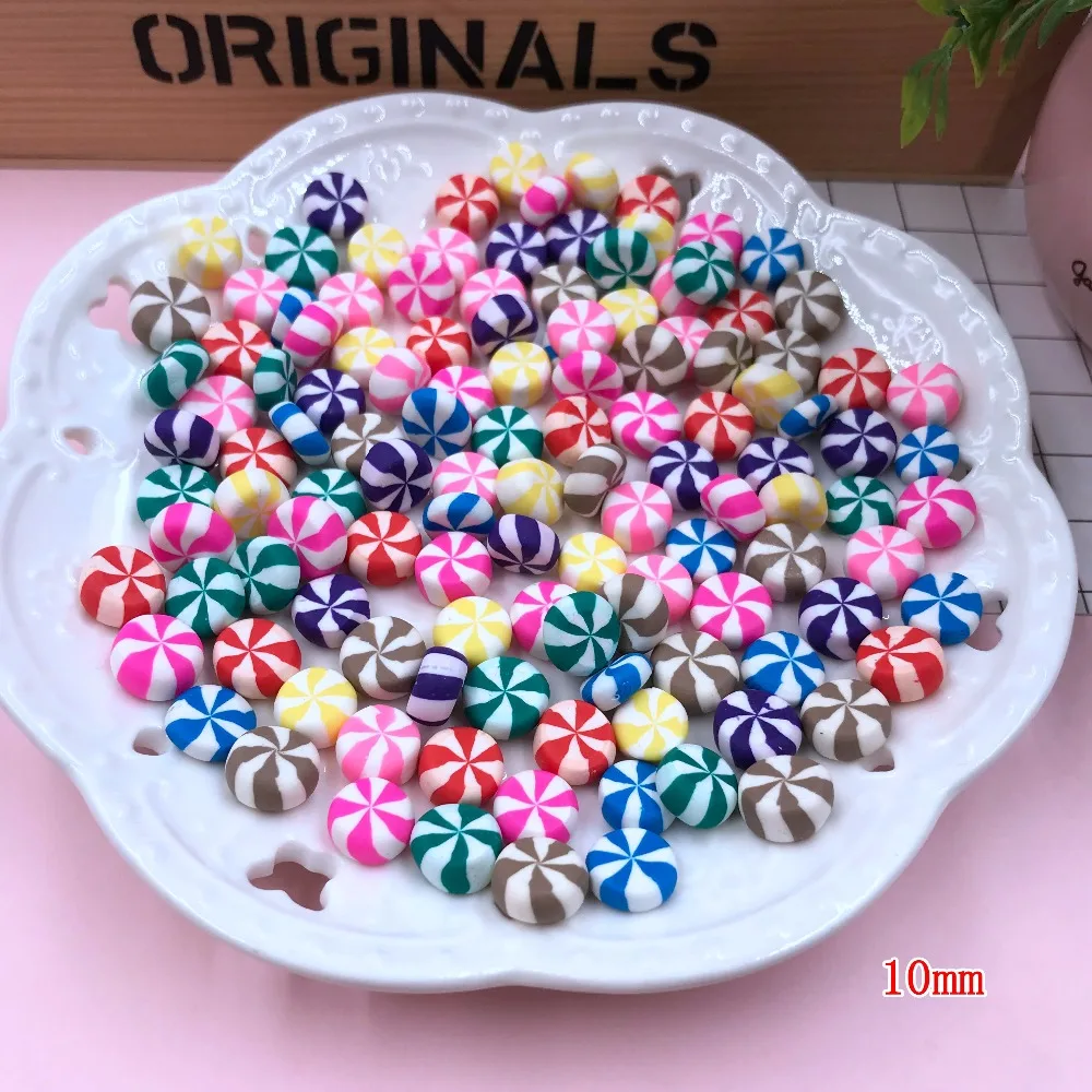 Популярный милый мини Гамбургер Kawaii конфеты глиняный пончик для поделок