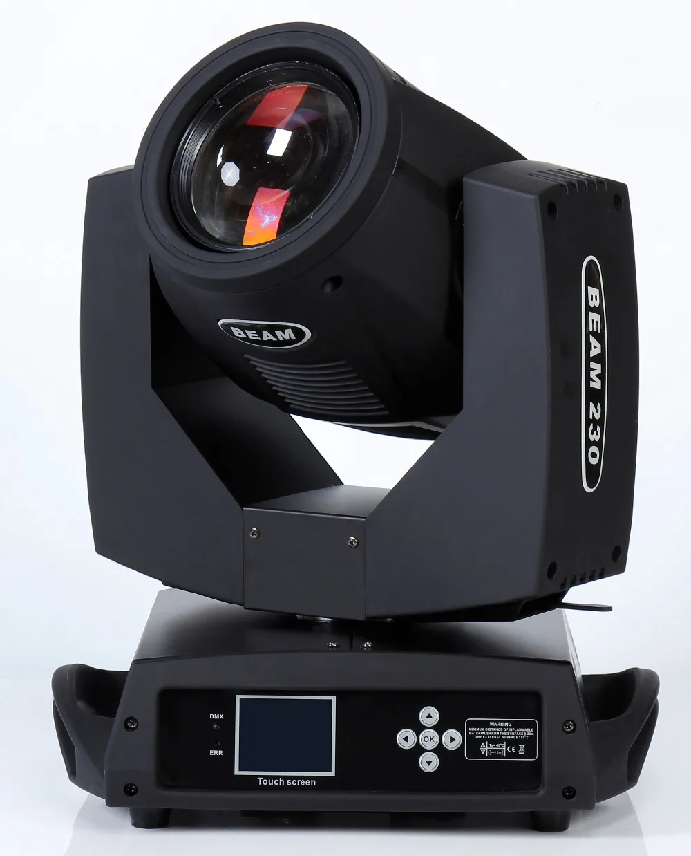 230w 7R луч DMX512 Moving головной светильник Стекло светодиодные светильники 48 Призма