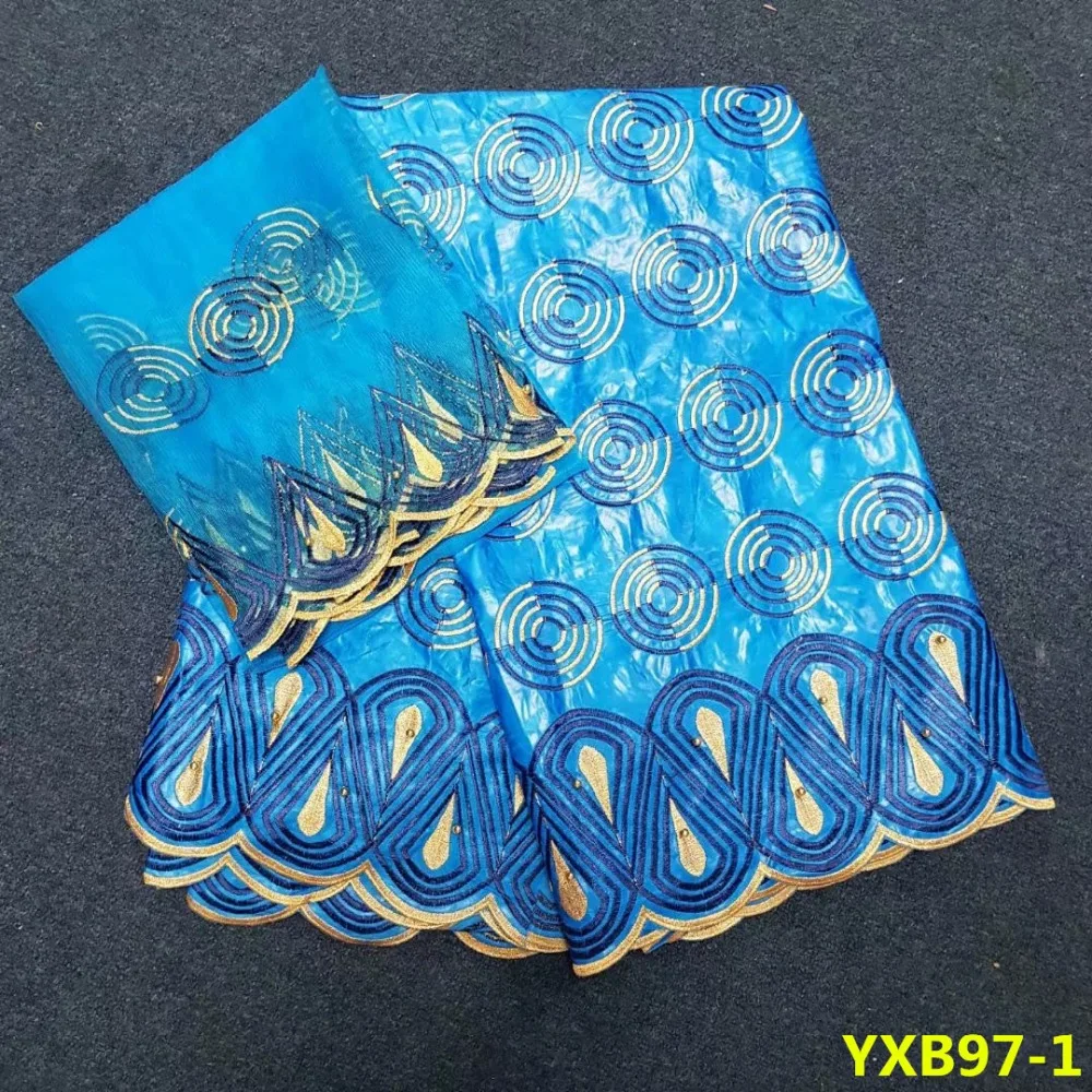

December 2018 Bazin Design YXB97 italian cheap brocade fabric for Christmas coming