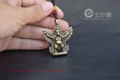 Nepal secret ROC птица король конг пестик артефакт Медный кулон|Ловцы снов и подвесные