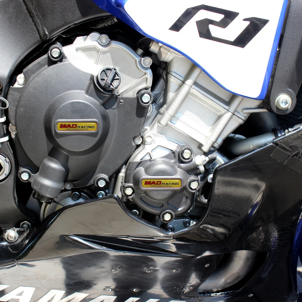 Для Yamaha YZF-R1 216 мотоциклы защита двигателя Черная защитная крышка Рамка слайдер