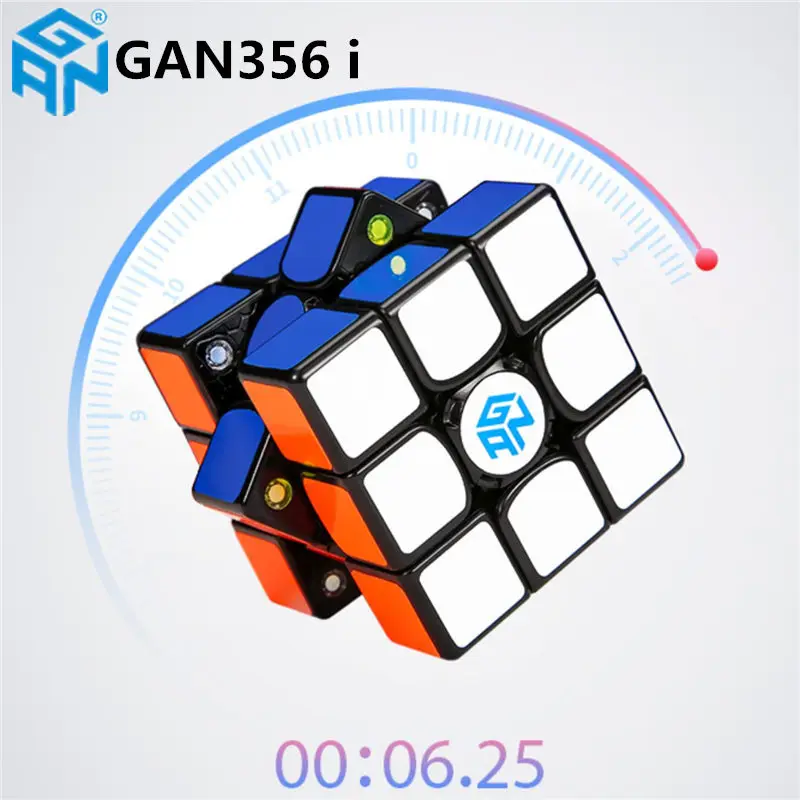 Новый GAN356 i Магнитный магический скоростной Куб Профессиональный Stickerless gan356i