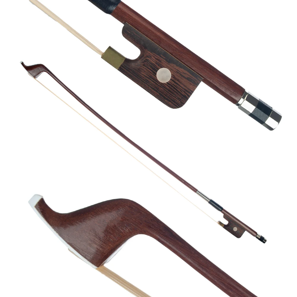 Французский Стиль банты для Размеры 4/4 контрабас Цезальпиния бант конский волос