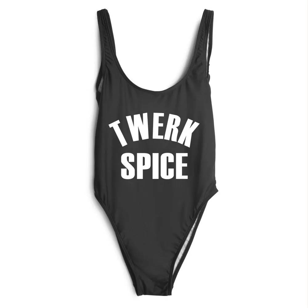 Купальник TWERK SPICE боди комбинезон женский купальник модные костюмы купальный