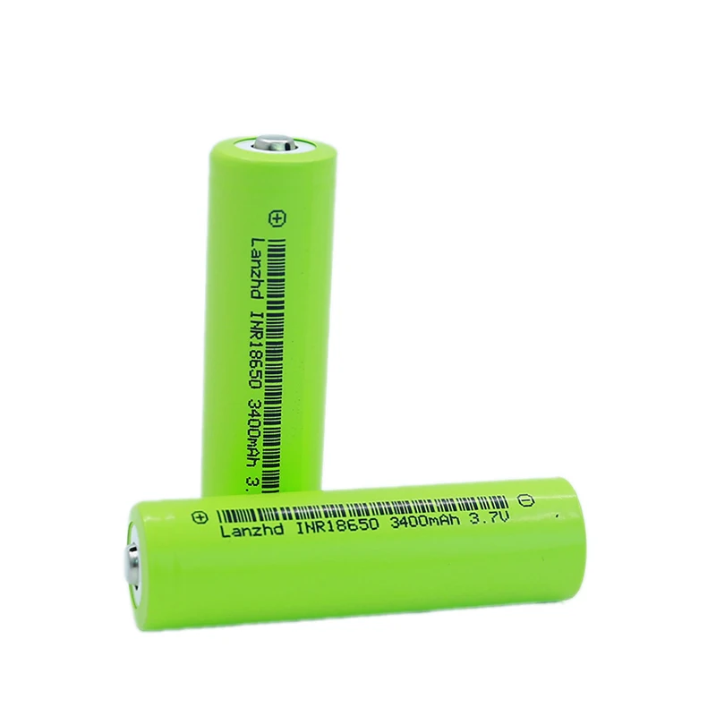 40 400 шт Новинка 18650 3 7 v остроконечная батарея литий ионная 3400 mah 30A аккумуляторная