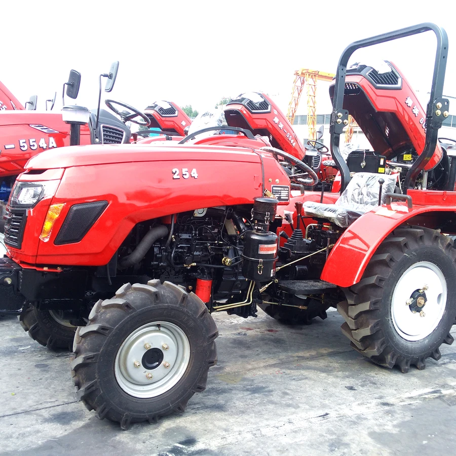 Горячая Распродажа! новейший многофункциональный 4WD 25hp трактор мини сельскохозяйственный трактор с хорошим рынком за рубежом